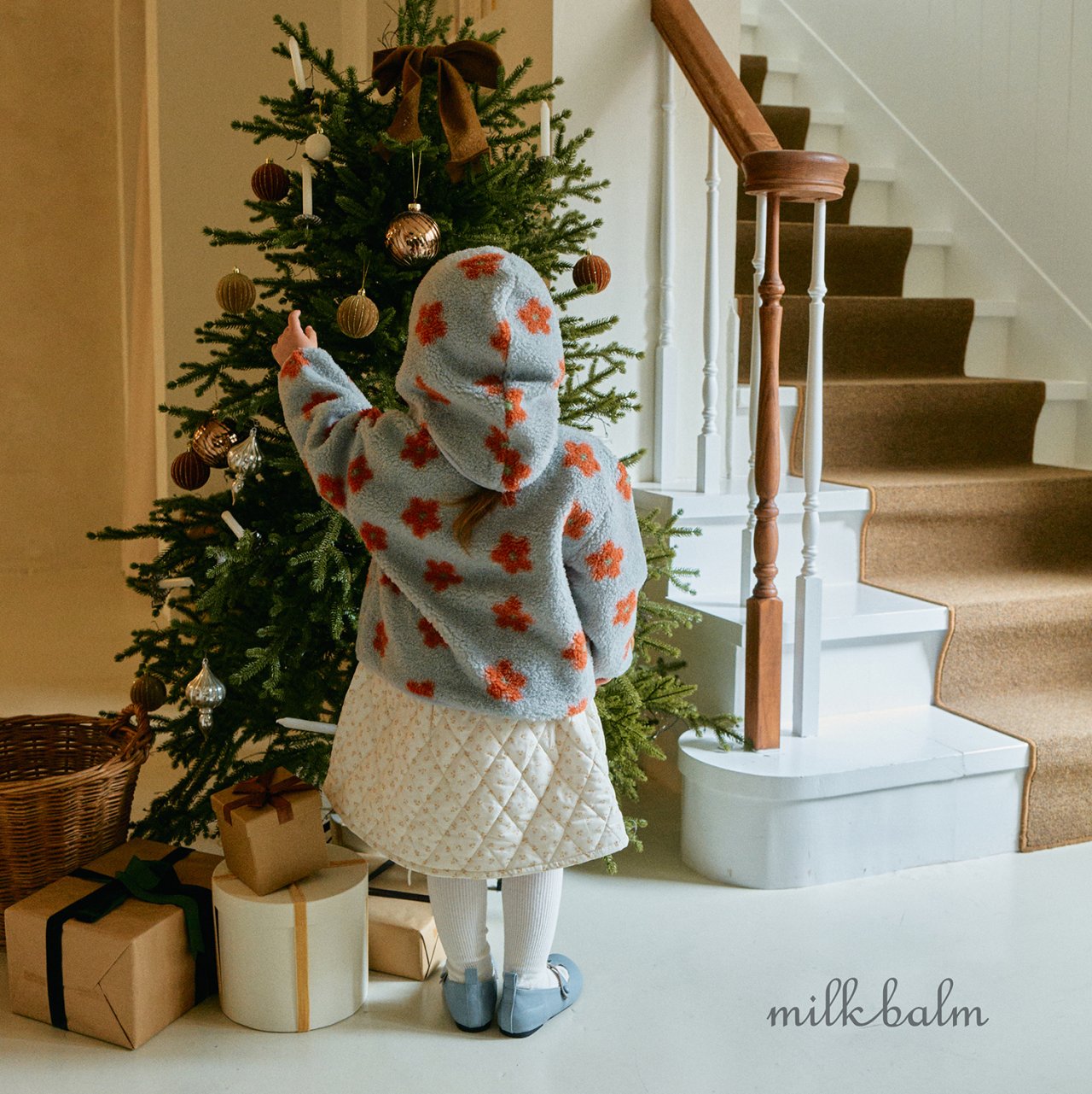 milkbalm flower balaclava