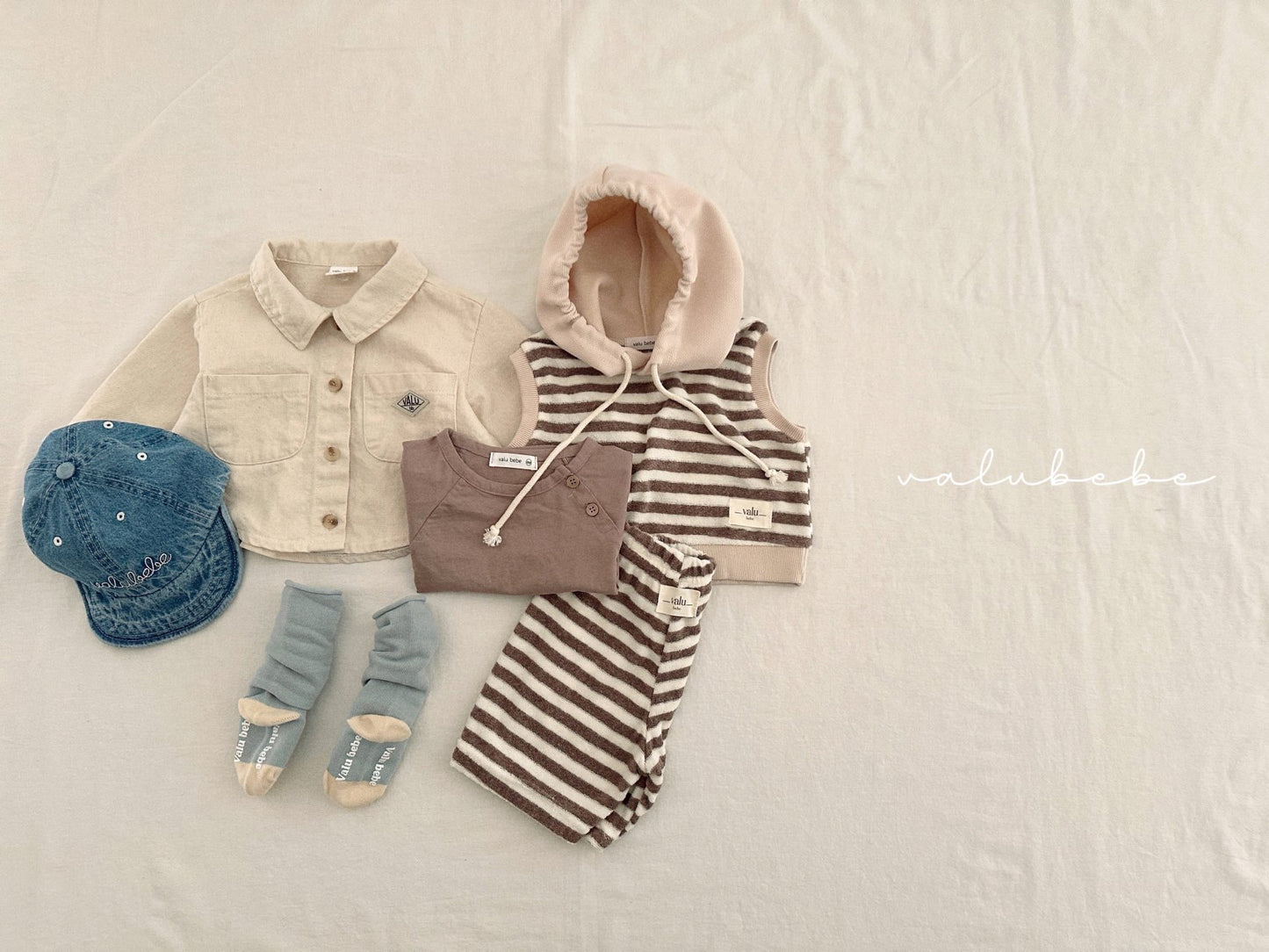 valubebe terry hood vest(60-110)