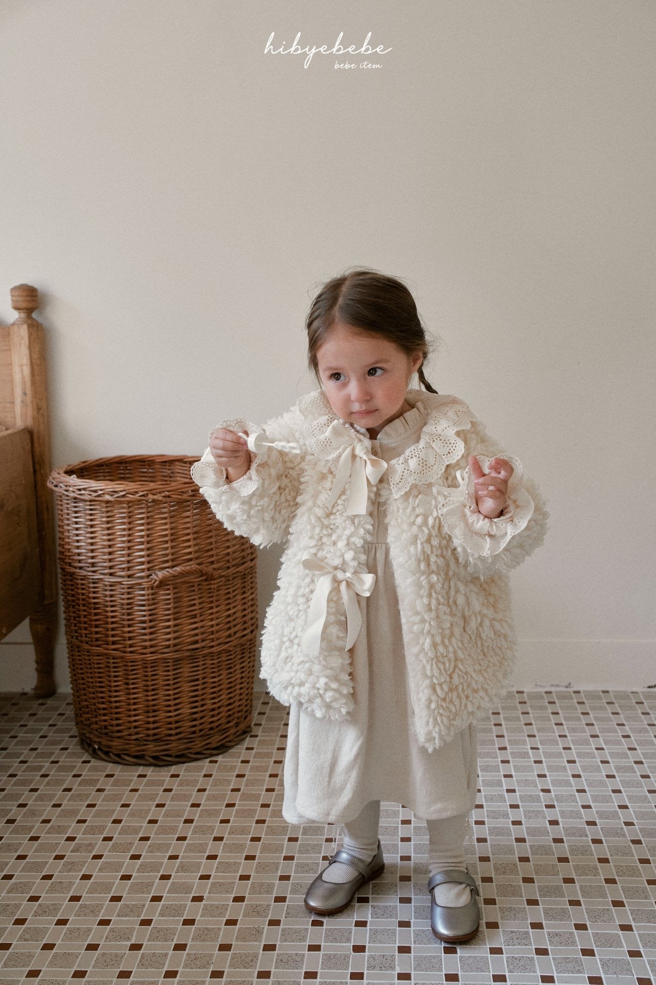 hibyebebe lace cardigan jacket (85-120cm)