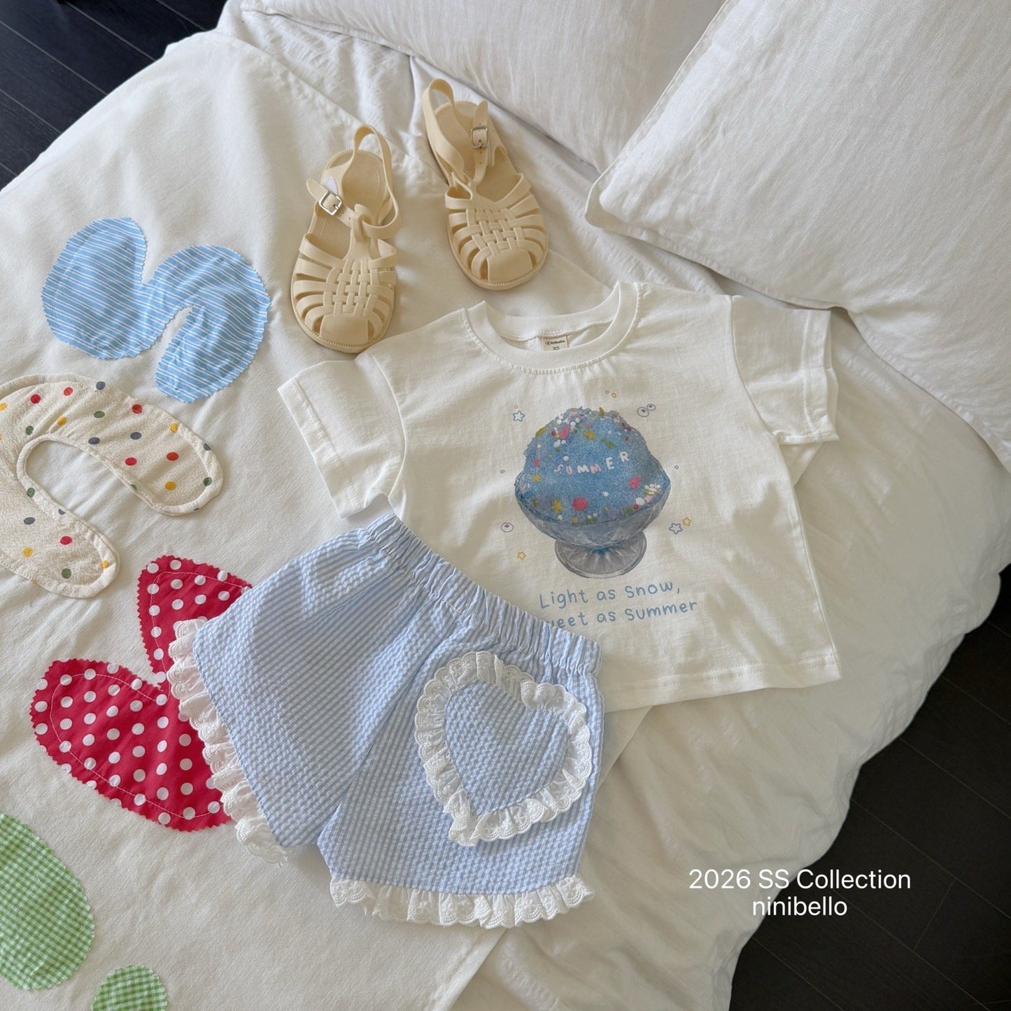 ninibello summer bingsu tee (80-130cm)