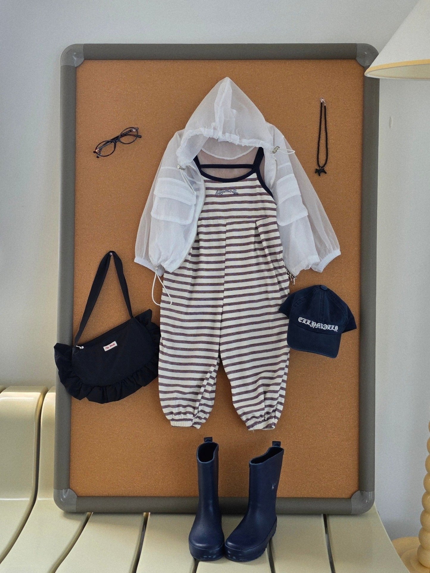 ELLYMOLLY u-rise jumpsuit (90-145cm)