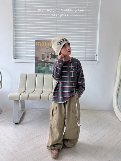 matilda&lee happy border knit (85-165cm)