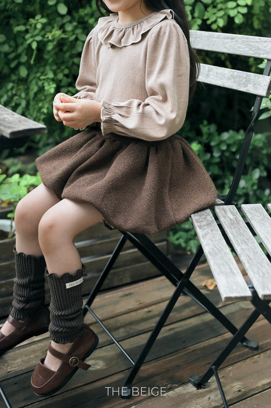 the beige balloon skirt (80-120cm)