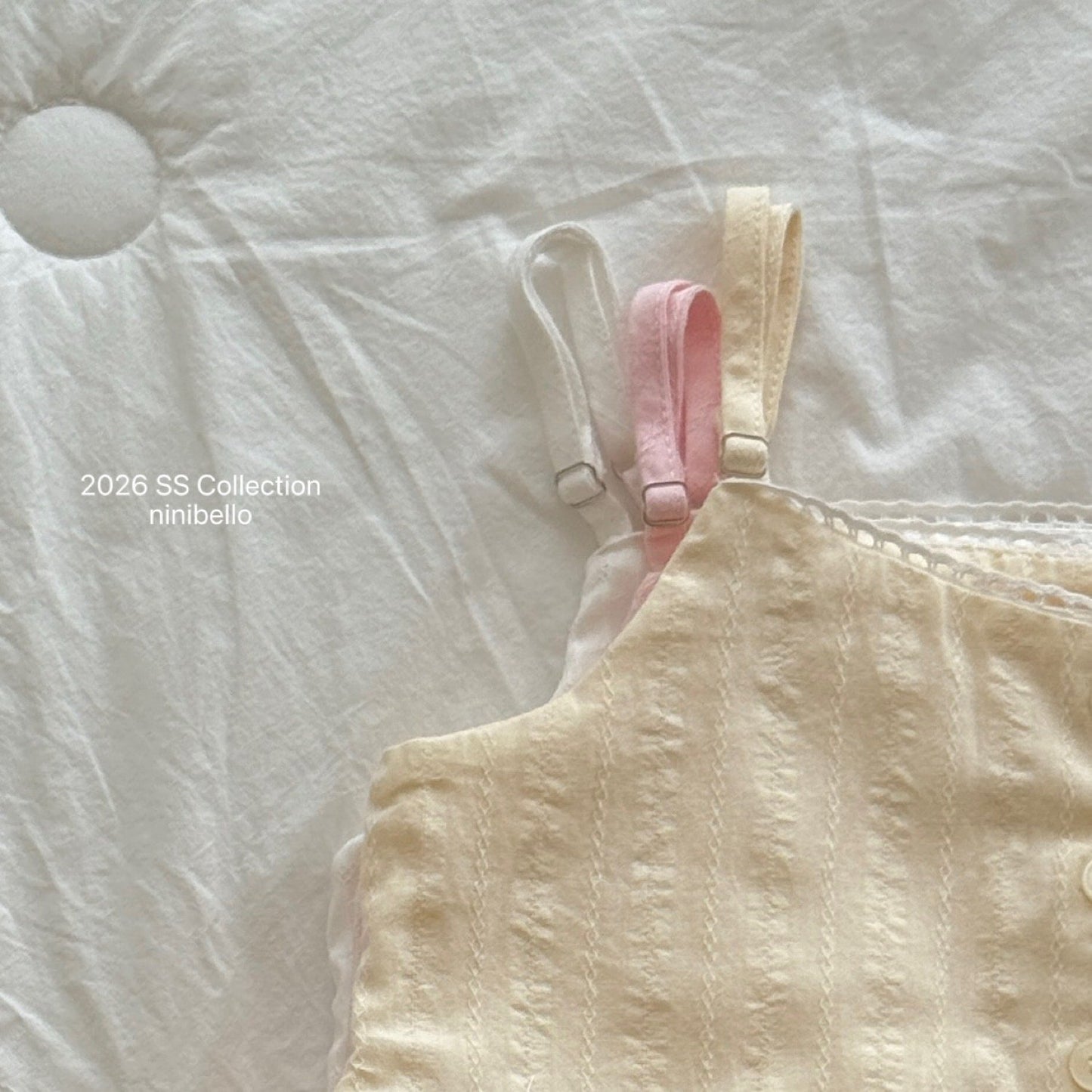 ninibello milk tank top blouse (80-130cm)