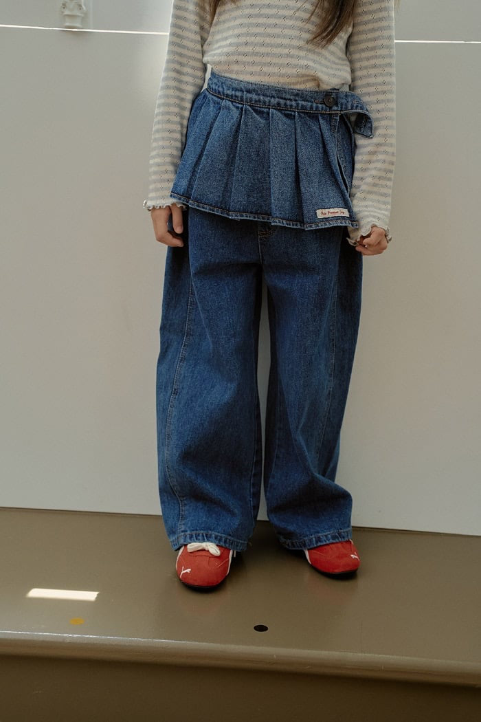 momoann wrinkle jeans (90-150cm)
