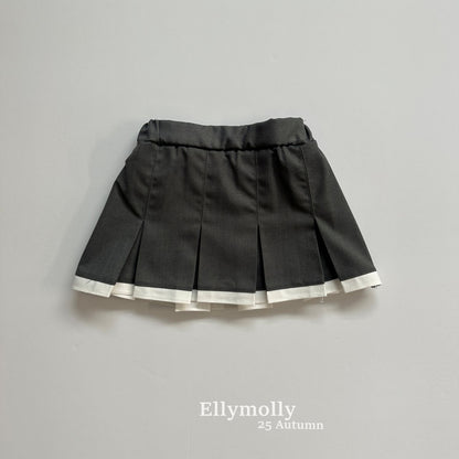 ELLYMOLLY shushu color skirt (90-145cm)