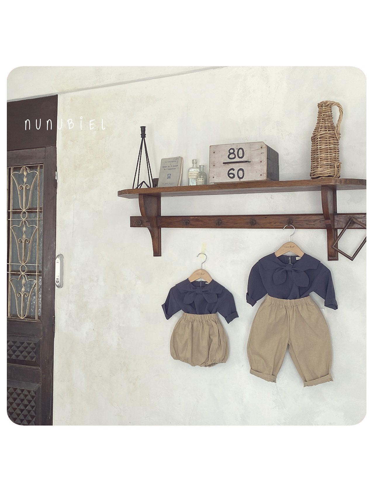 nunubiel bebe tie blouse (~70-80cm)