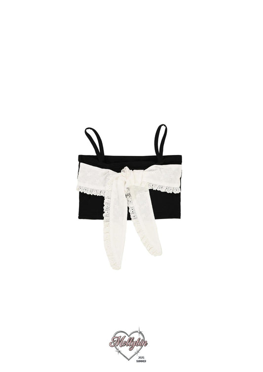 Mollybin eyelet crop top （85-145cm)
