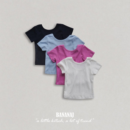 BANANAJ joy u-neck tee (80-135cm)