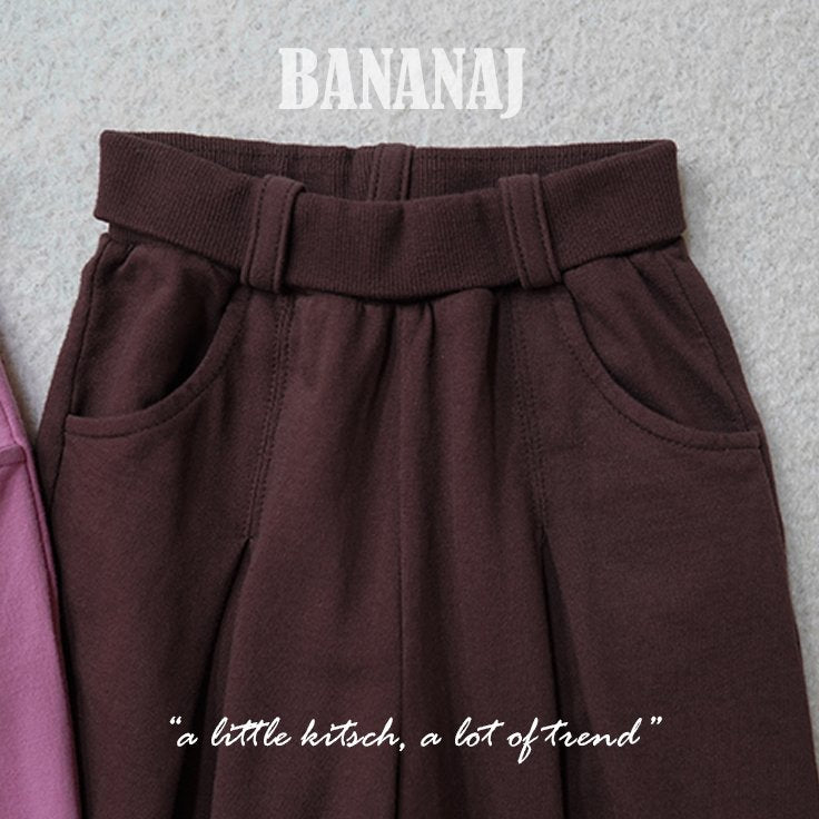 BANANAJ ecru jogger pants (80-135cm)