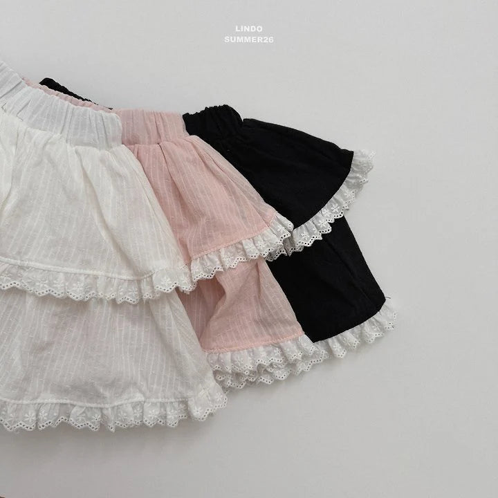Lindo Lace Tiered Skirt (85-125cm)