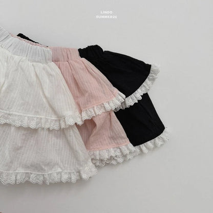 Lindo Lace Tiered Skirt (85-125cm)