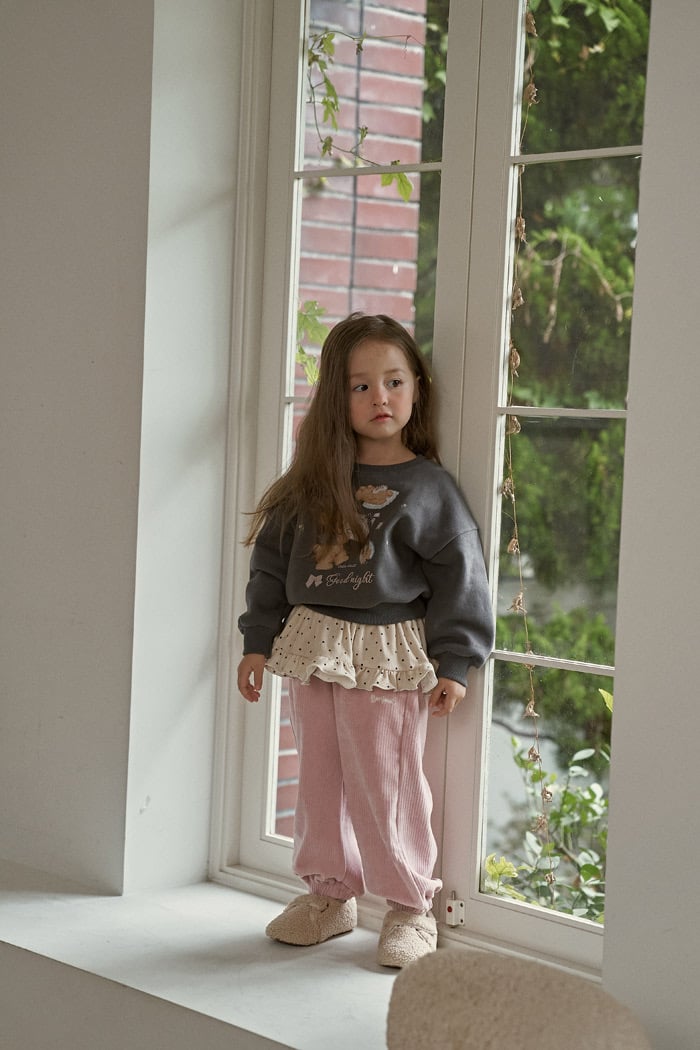 momoann dot dress (90-125cm)