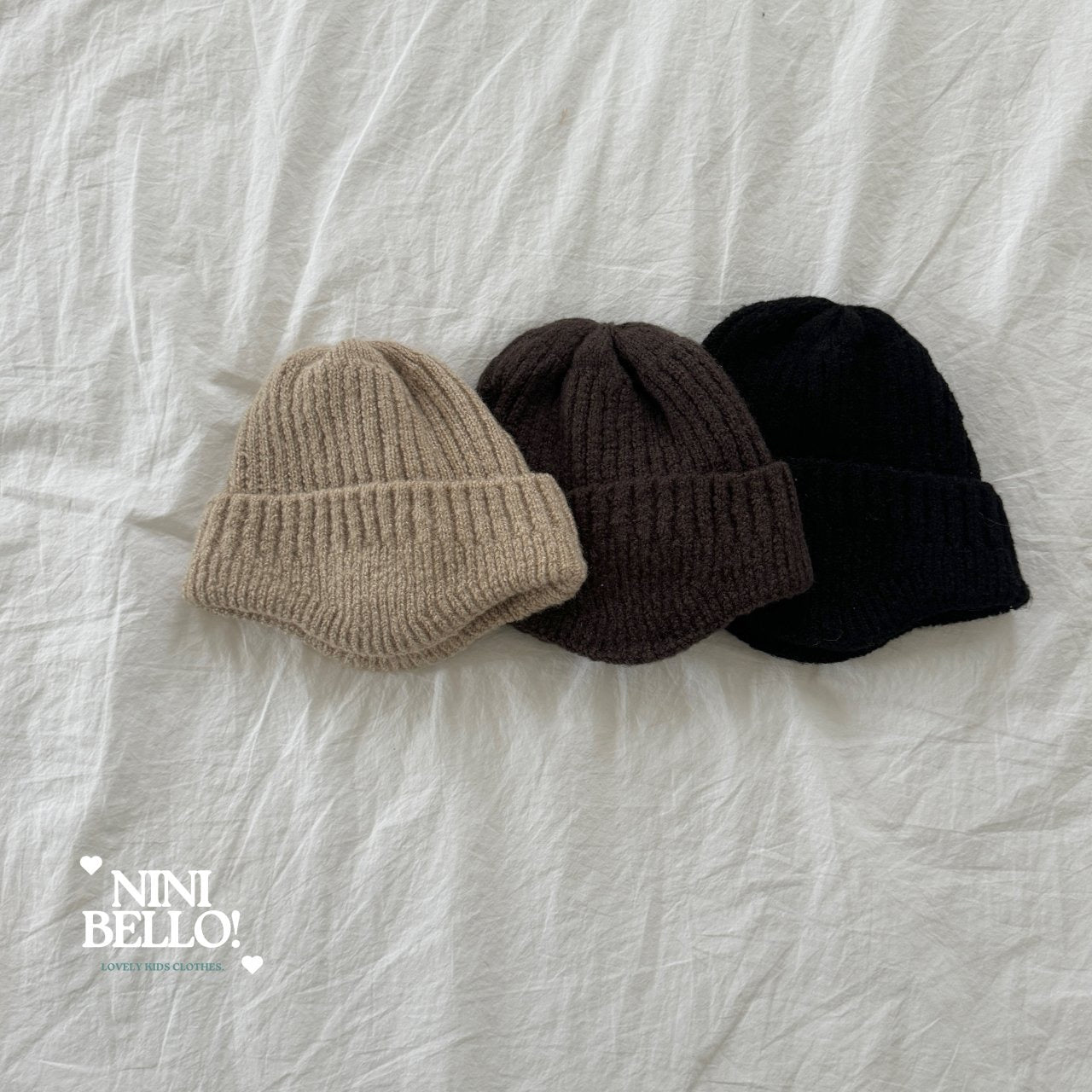 ninibello knit beanie