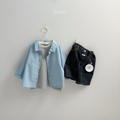 digreen color toning st t-shirt (90-130cm)