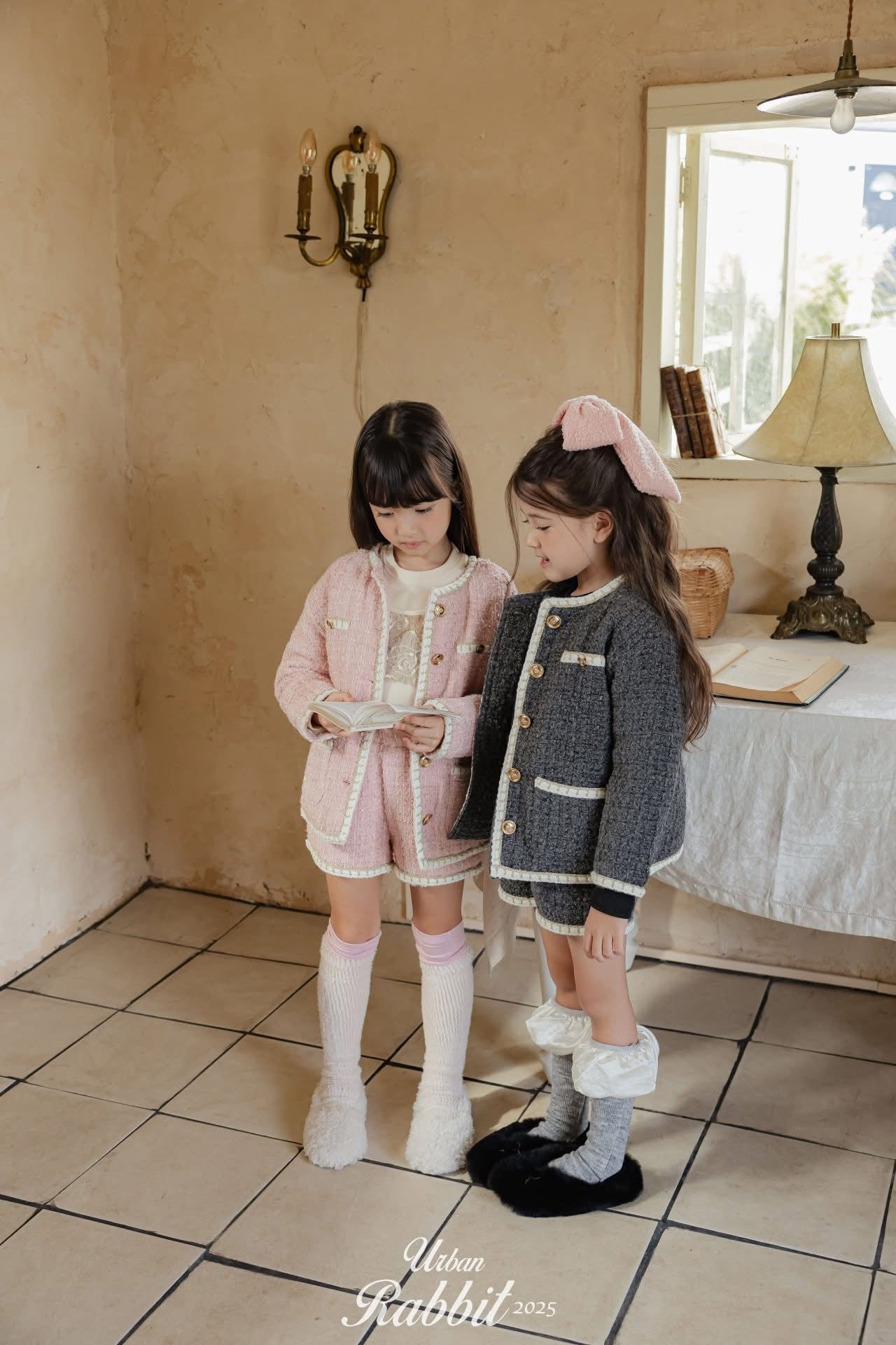 Urban Rabbit 小香風金扣外套 (80-140cm)