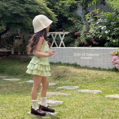 ninibello sweet tiered skirt (80-130cm)
