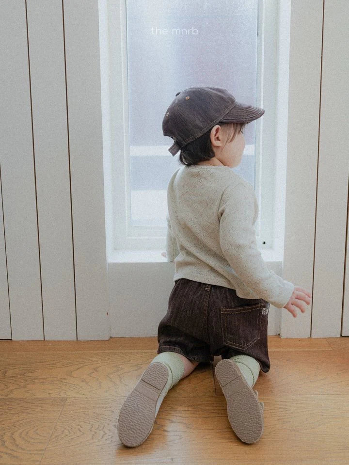 minirobe Love denim cap