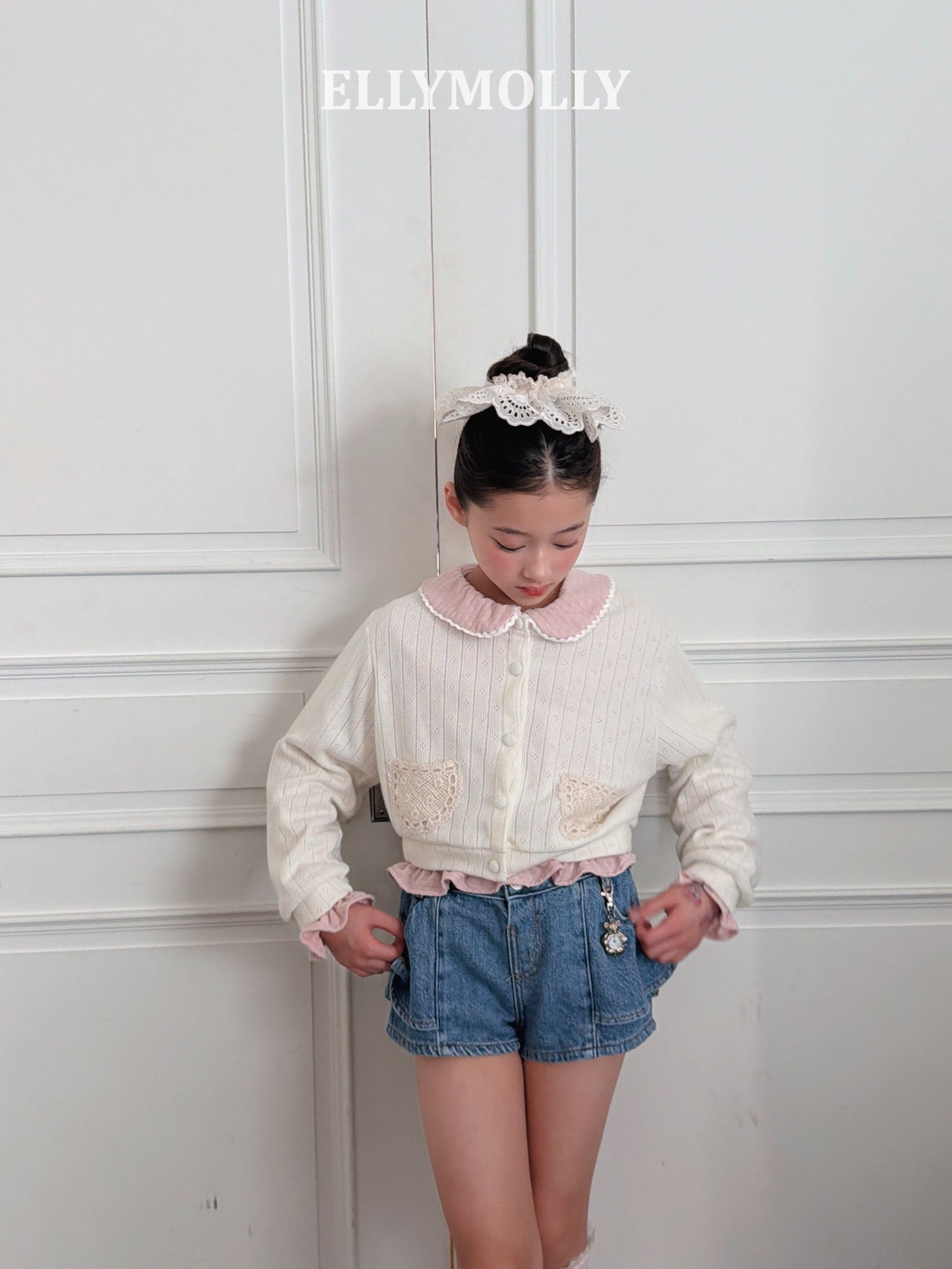 ELLYMOLLY laura round collar bl (90–145cm)