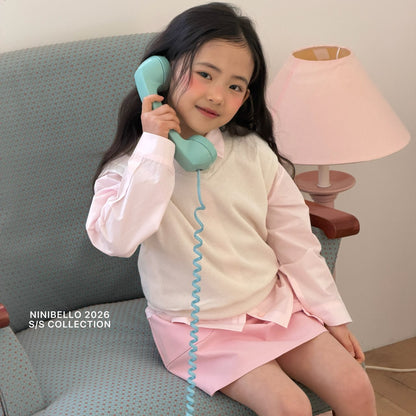 ninibello soft knit vest (80-130cm)