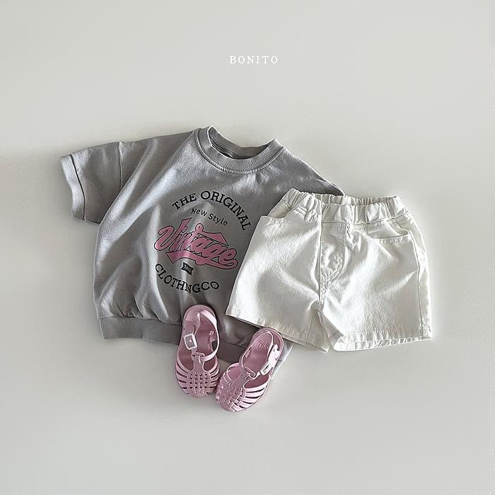 Bonito 純色休閒短褲 (Bebe-kids 70-120cm)