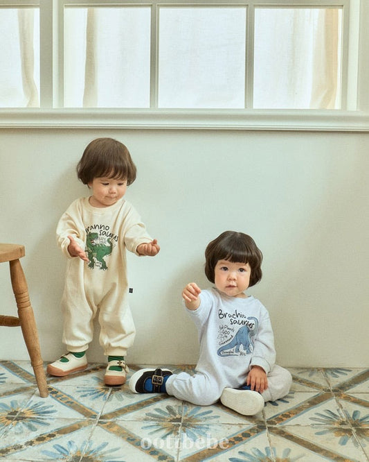 oottbebe dinosaur full body suit(3-12m)