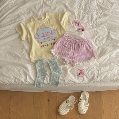 ninibello cozy sofa short sleeve t-shirt (80-130cm)