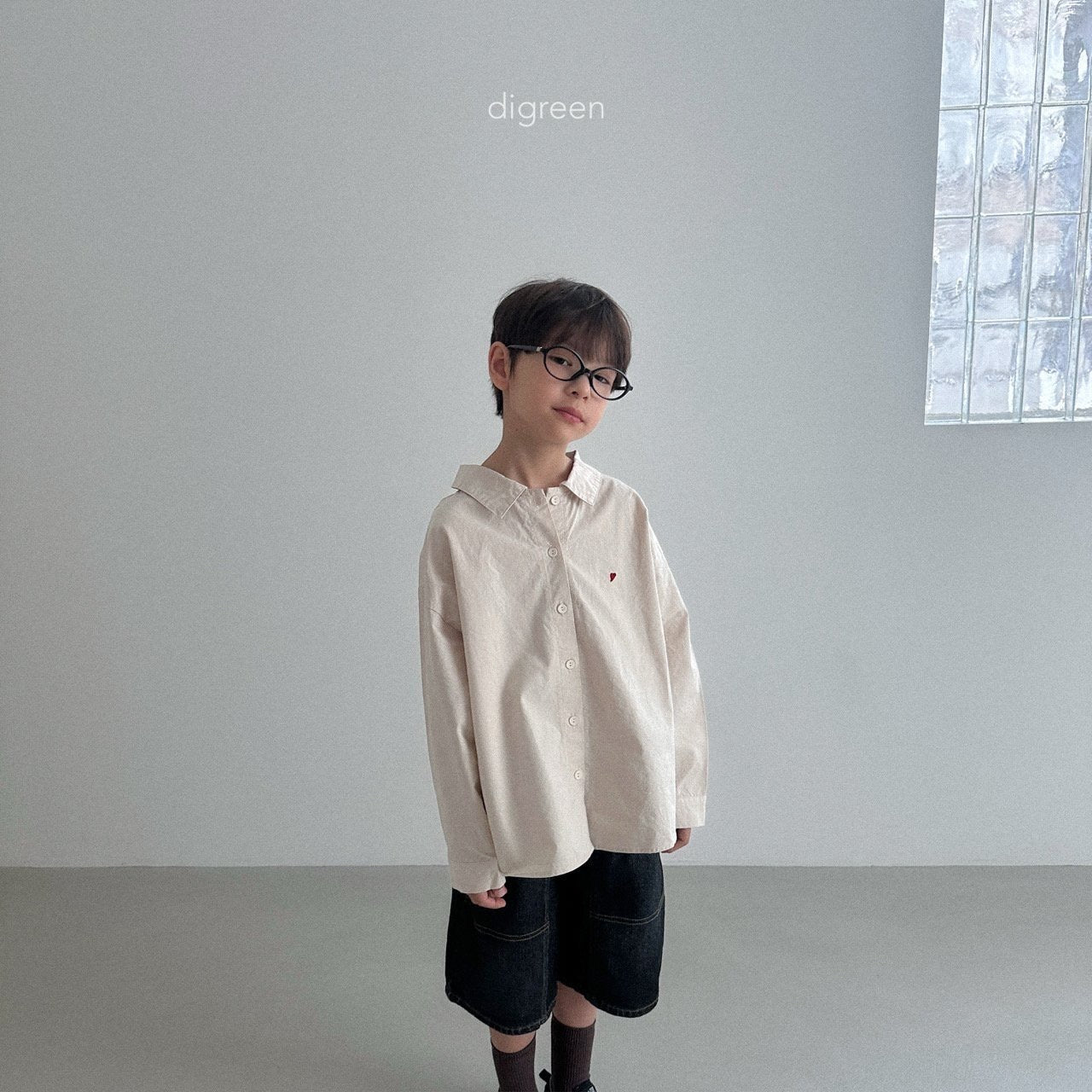 digreen all day shirt (90-130cm)