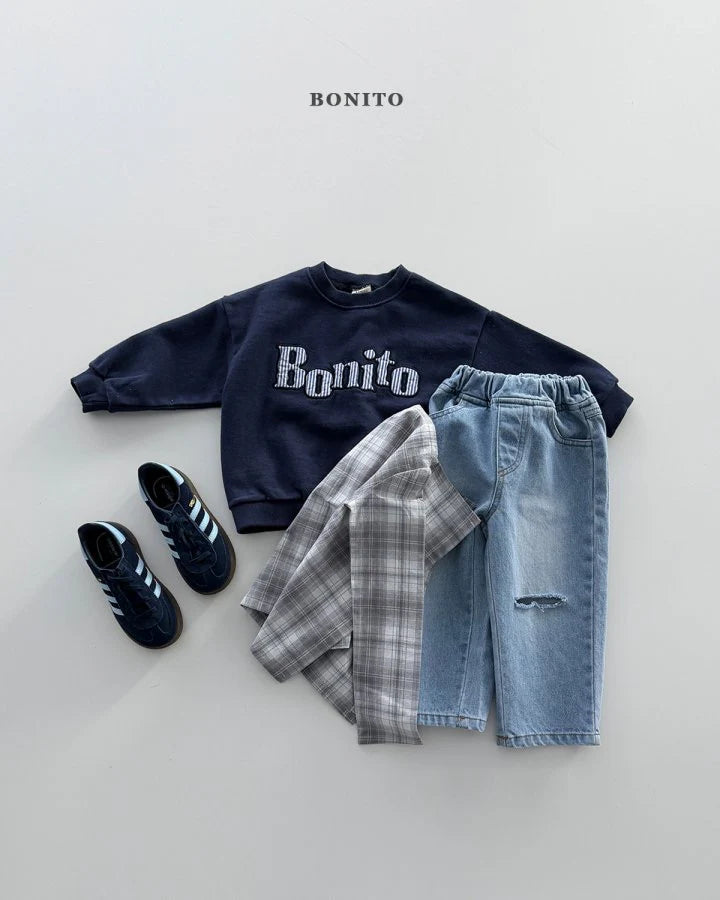 Bonito Damage Denim Pants (~80-140cm)