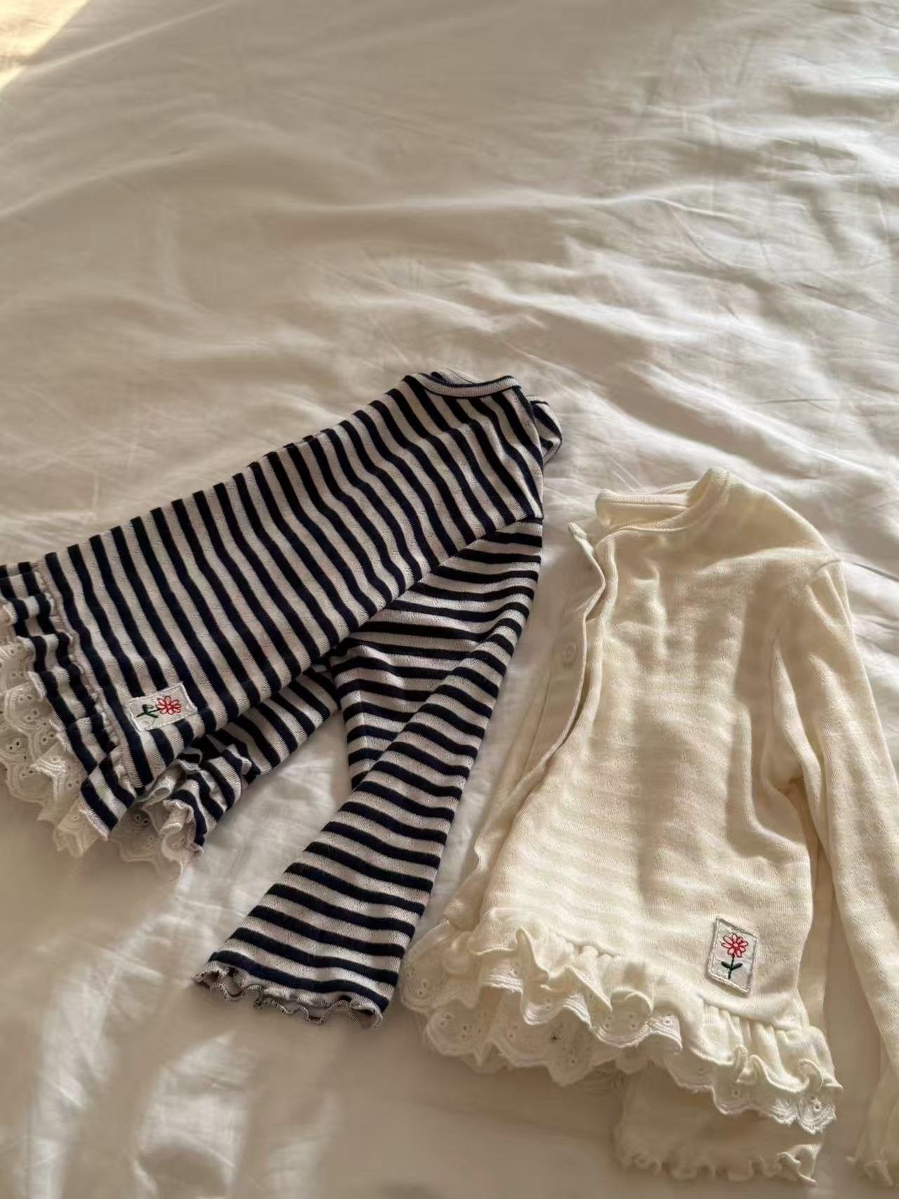 aiai lace border cardigan (95-140cm)