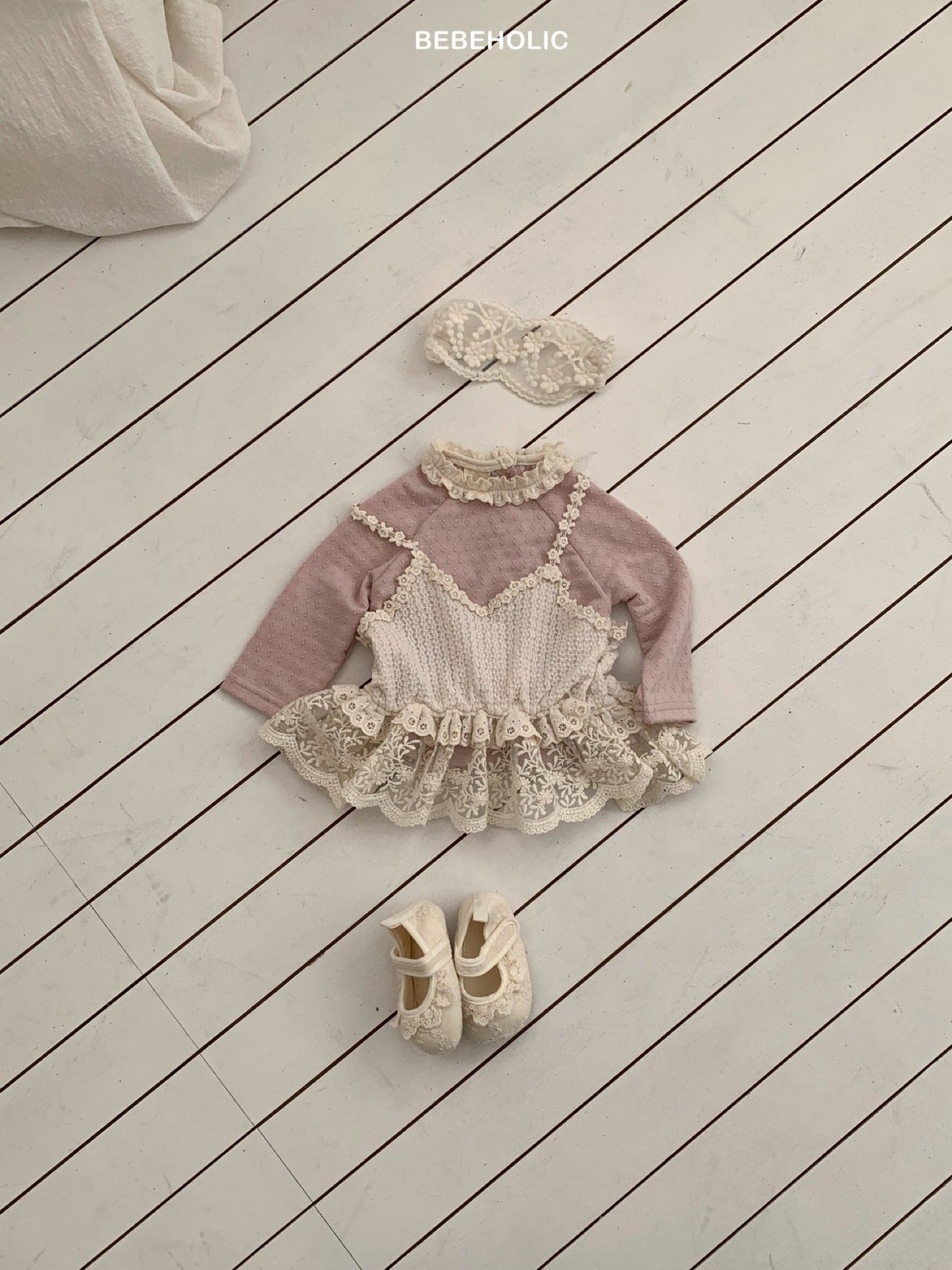 bebeholic pom pom bustier