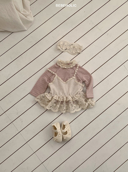 bebeholic pom pom bustier