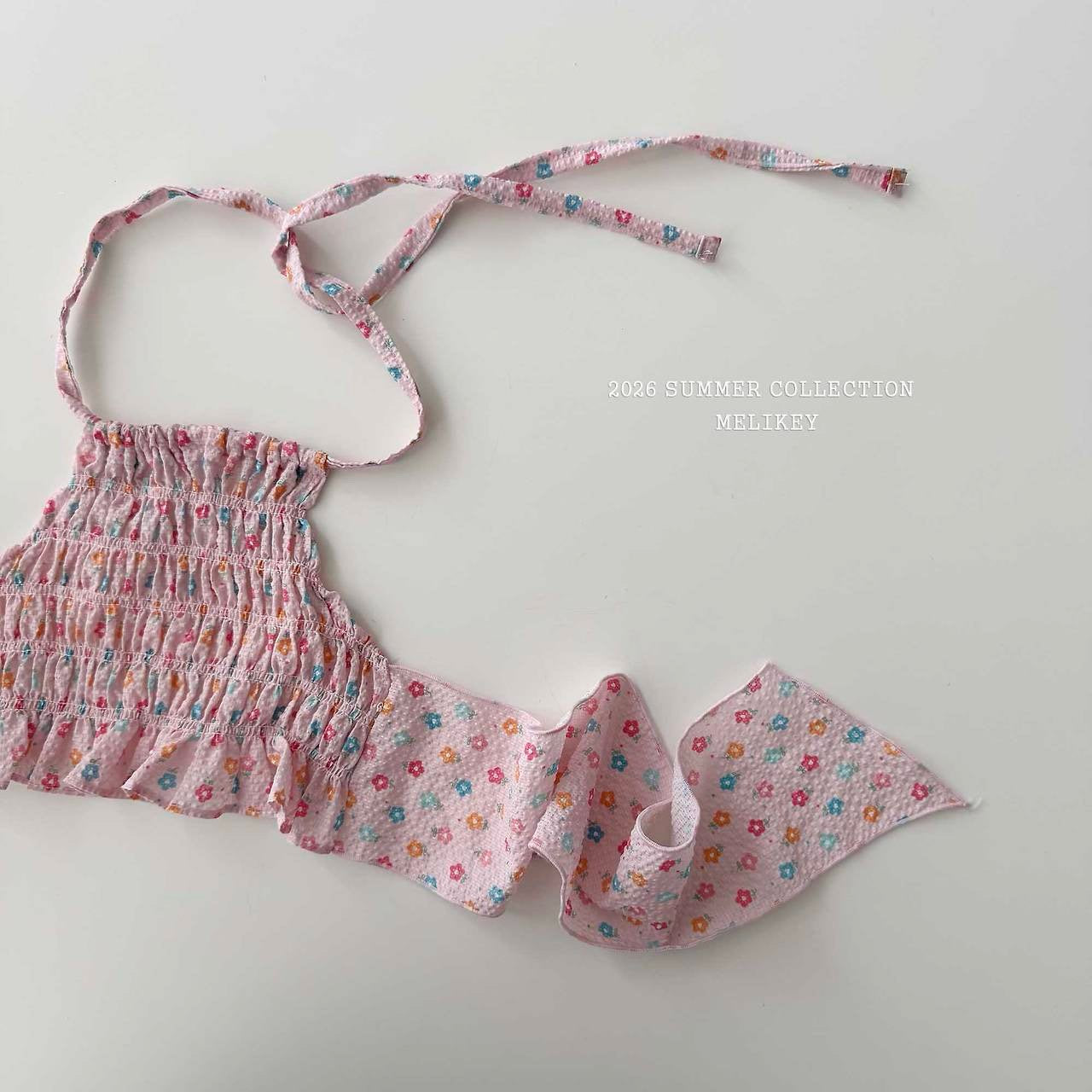 melikey jelly flower halter neck (~80-140cm)