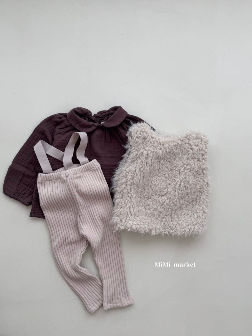 mimi market button bichon vest (70-85cm)