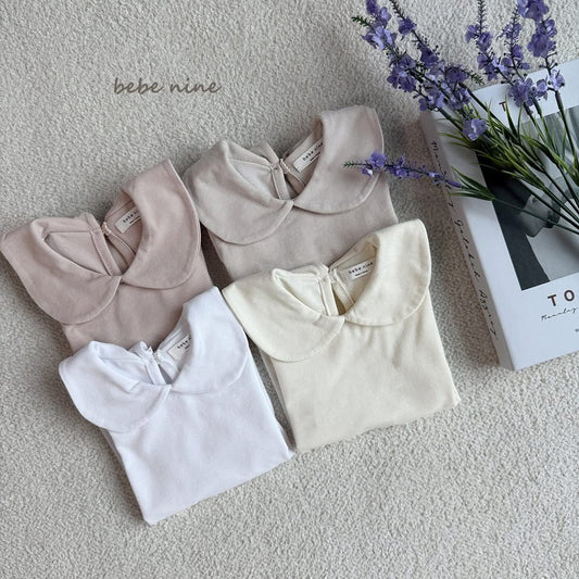 Bebenine 經典素色圓領上衣 (65-115cm)