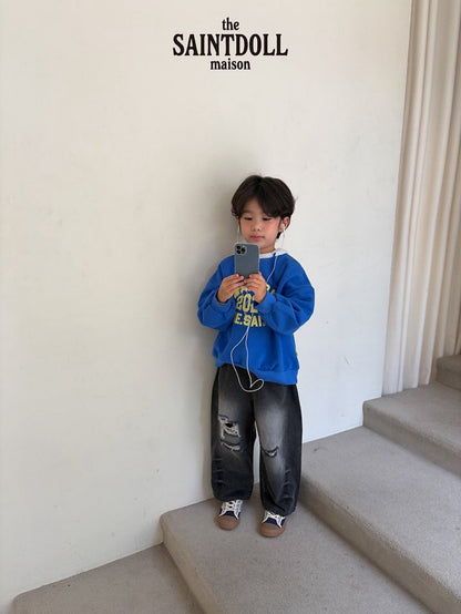 saintdoll dart wide denim (kids & mom)