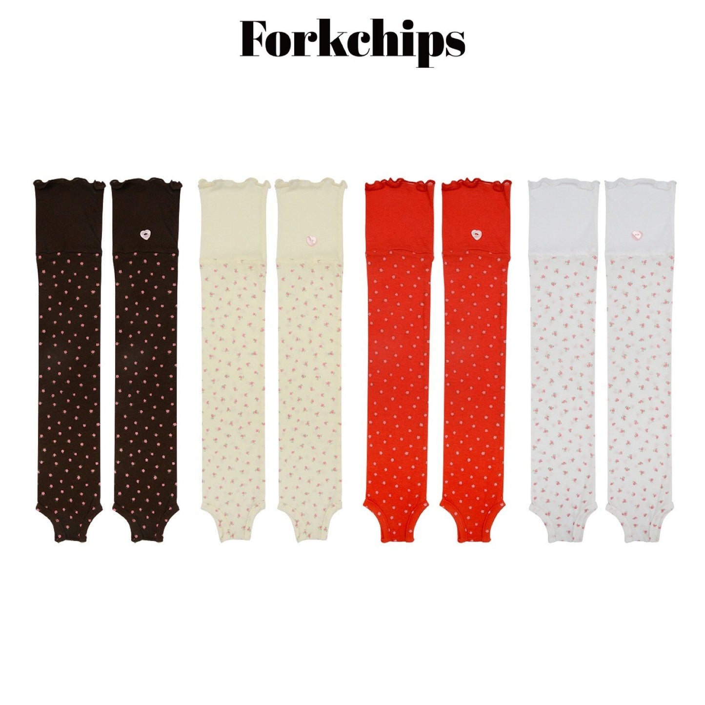 FORKCHIPS daisy socks