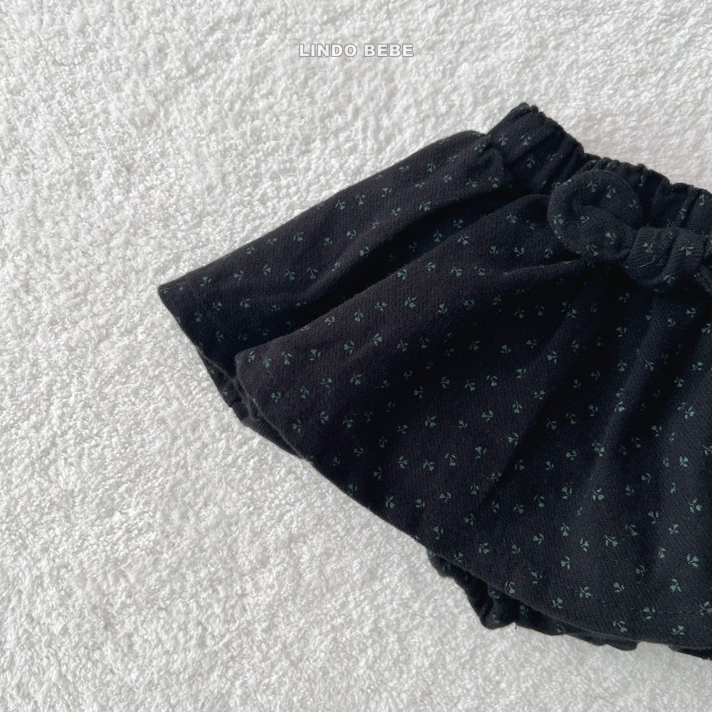 LINDO mini ribbon skirt bloomer(3-18m)
