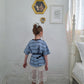 ELLYMOLLY blossom see through skirt (90-125cm)
