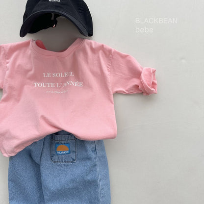 blackbean french bebe tee(baby)