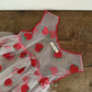 Aosta lace strawberry dress