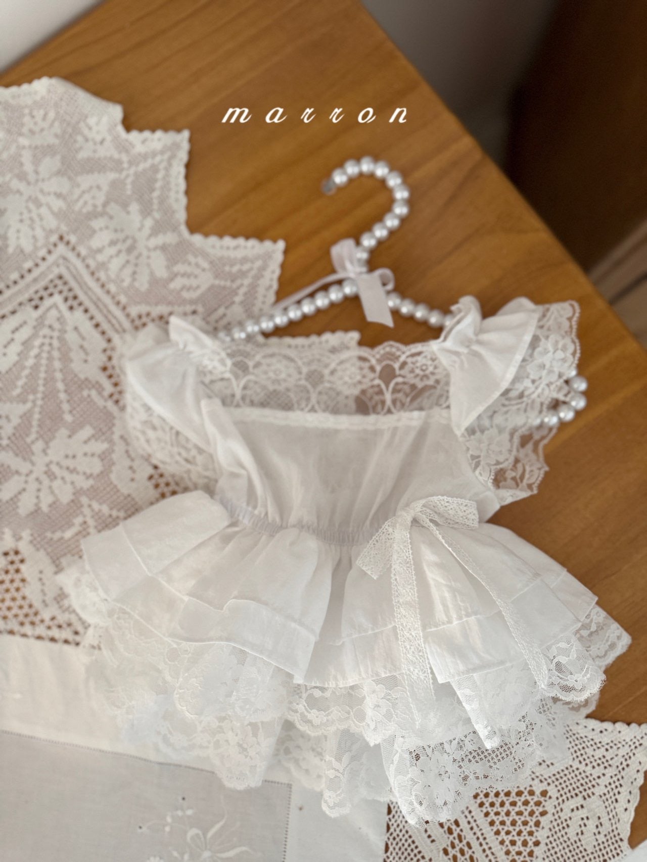 marron eve blouse (80-110cm)