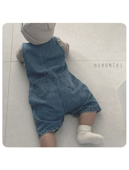 nunubiel denim romper (3-18m)