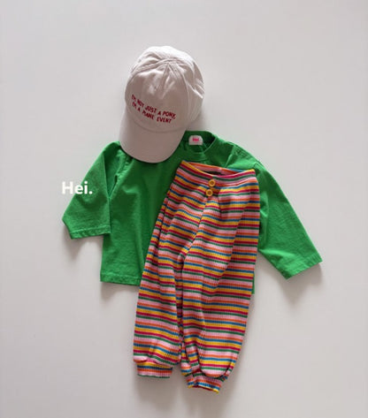 Hei rainbow jogger pants (85-123cm)