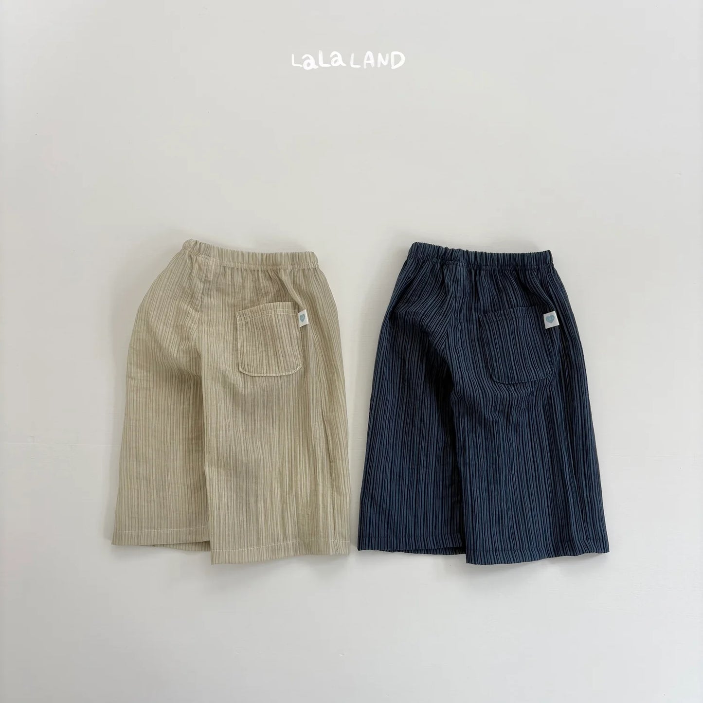 Lalaland 9-length stripe pants (75-120cm)