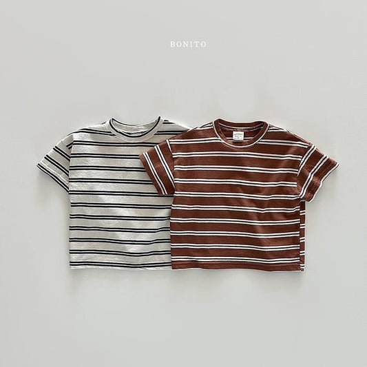 Bonito 雙雙條紋上衣 (Bebe-kids 70-120cm)
