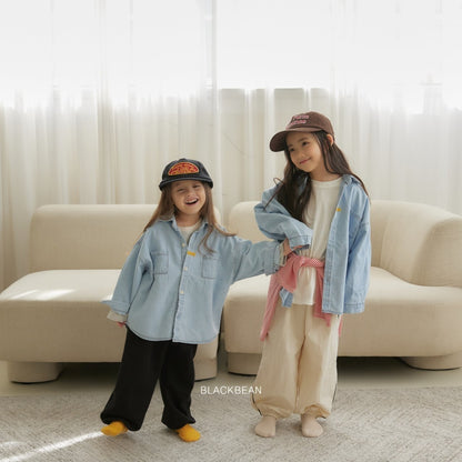 blackbean martin blue shirt(kids)