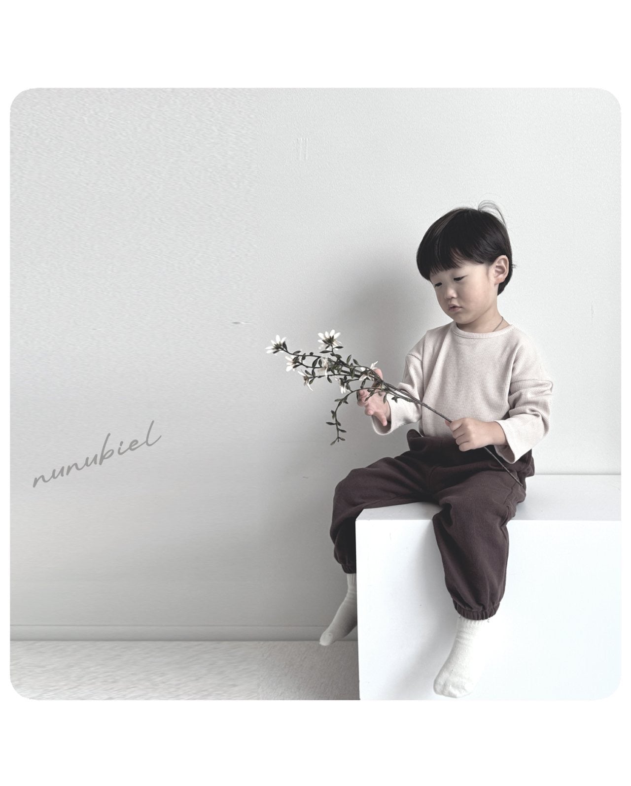 nunubiel jacquard pants (75-120cm)