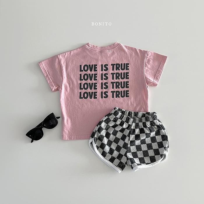 Bonito Love is true上衣 (Bebe-kids 70-120cm)