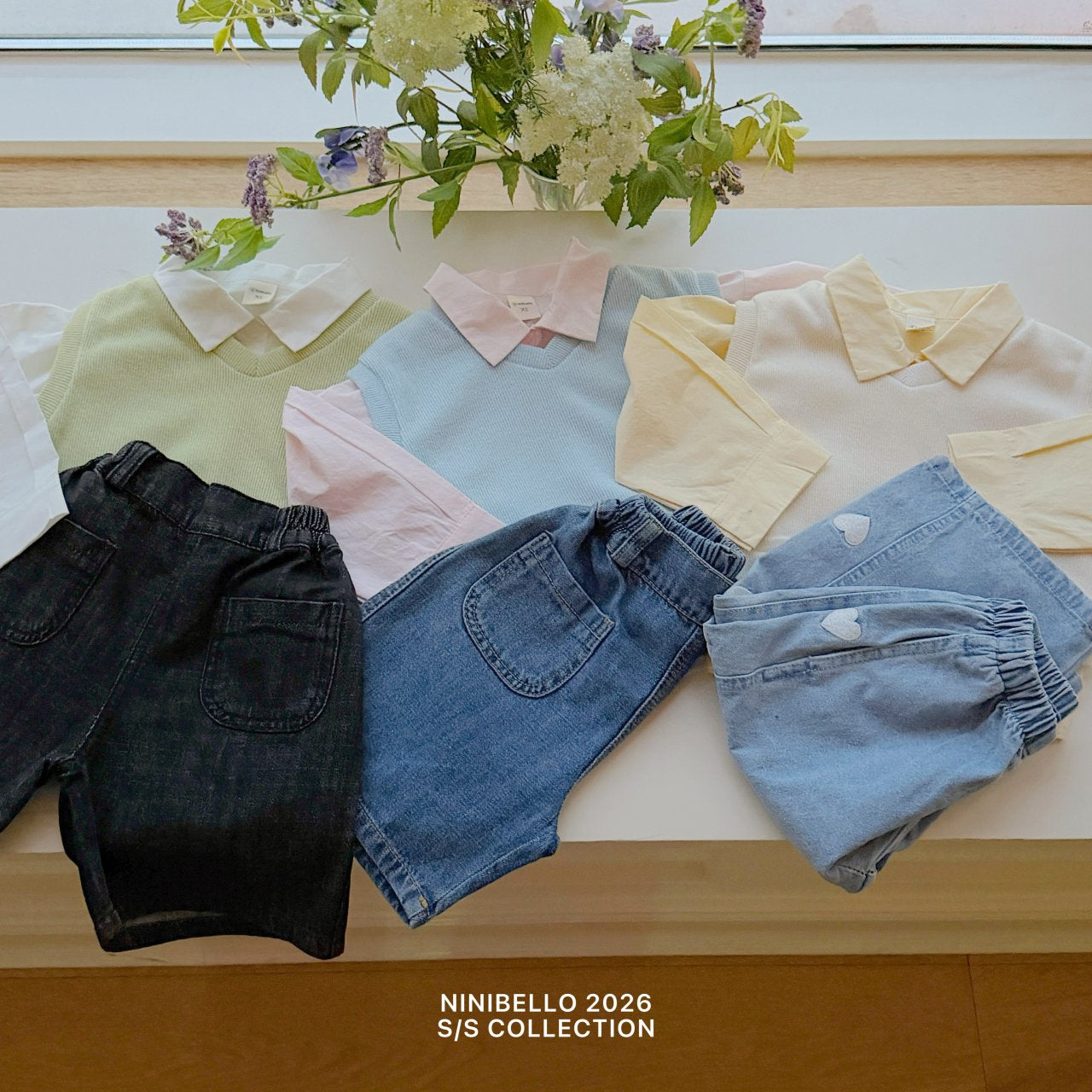 ninibello pocket bermuda trousers (80–130cm)